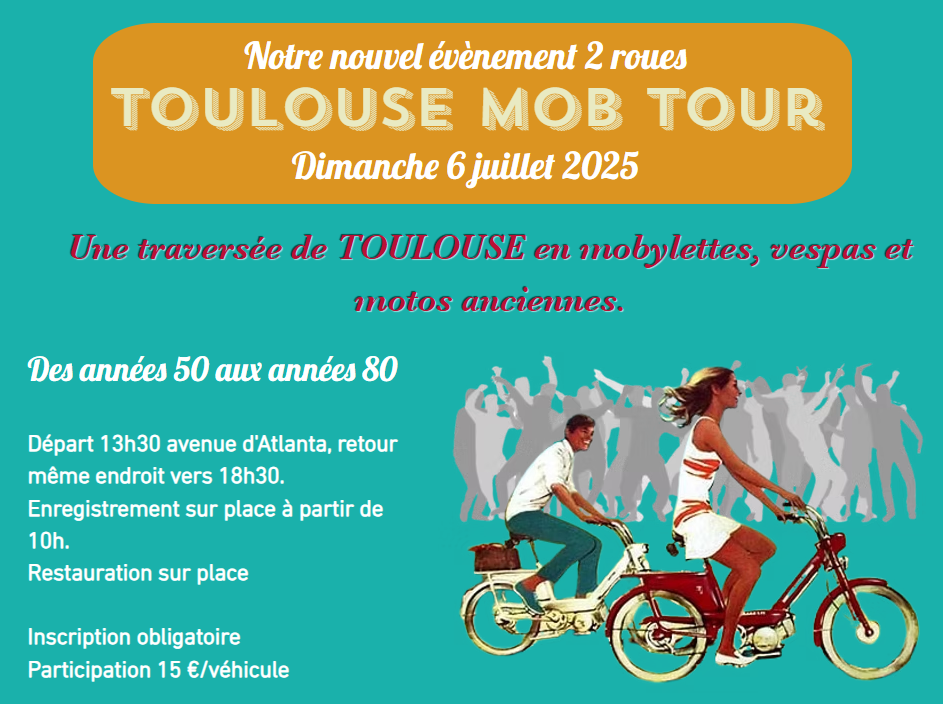 Image promotionnelle du Toulouse Mob Tour 2025